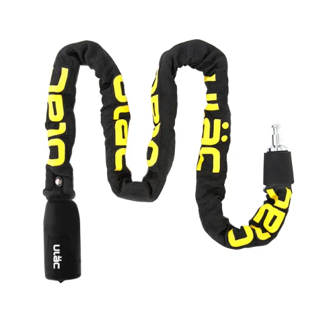 GA1201-12 Lucchetto Antifurto per Bicicletta Con Chiave, Lucchetto a Catena per